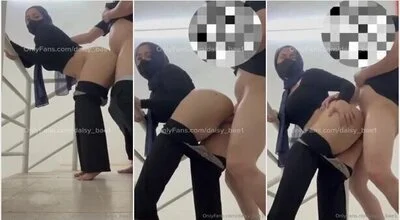 Hijaber Binal Ngentot Ditangga Kosan – Bokep Indo