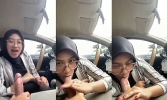 Lagi Macet Pacarnya Disuruh Nyepong