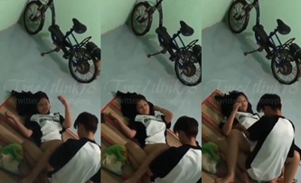 Intip Kakak Adik Ngewe
